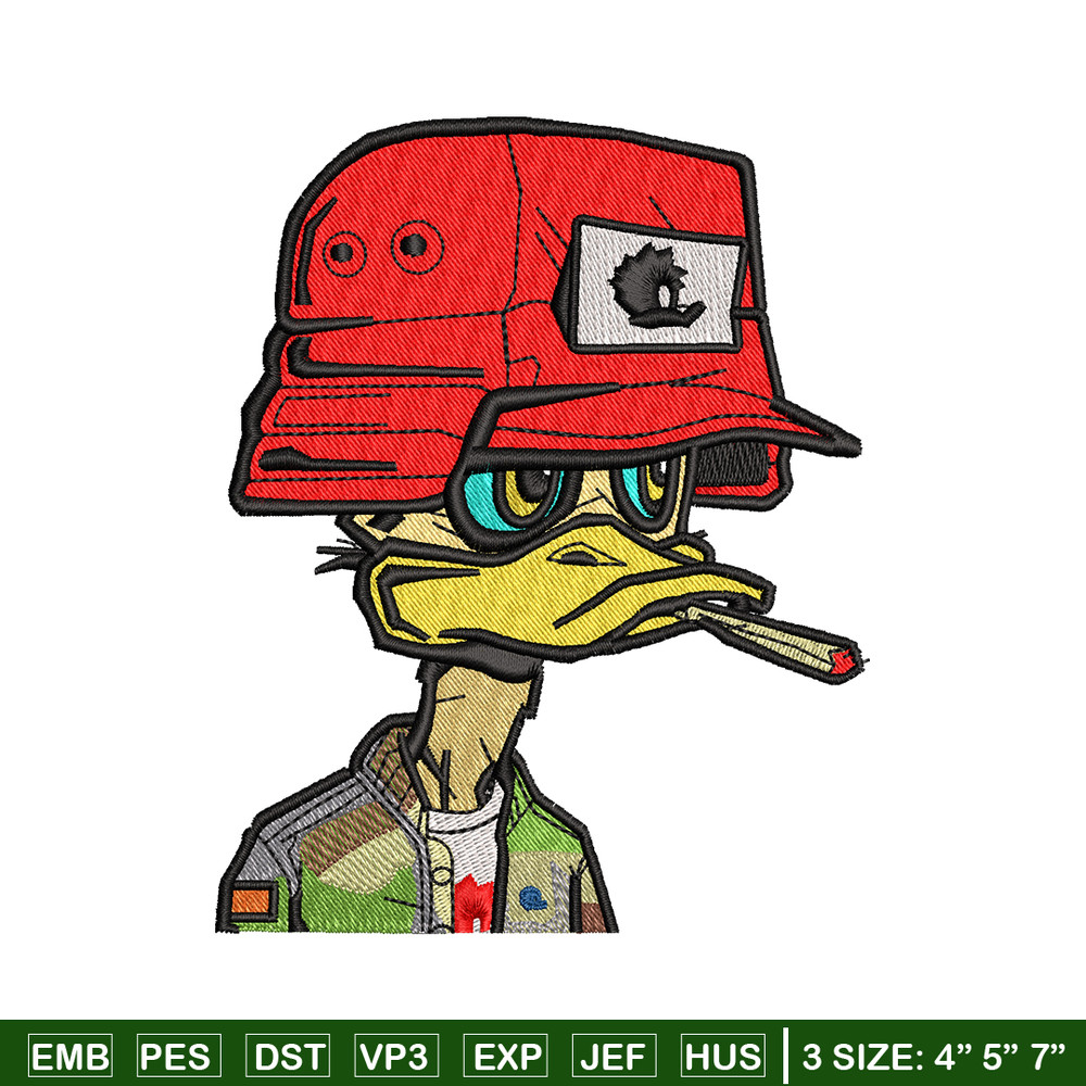 Commando duck Logo embroidery design, duck embroidery, logo design, Embroidery shirt, logo shirt, Instant download.jpg