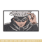 Satoru gojo embroidery design, Jujutsu embroidery, Anime design, Embroidery file, Embroidery shirt, Digital download.jpg