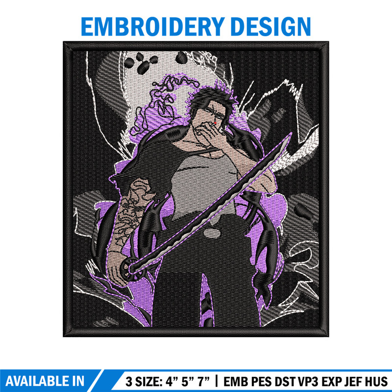 Yami box embroidery design, Black clover embroidery, Anime design, Embroidery shirt, Embroidery file, Digital download.jpg