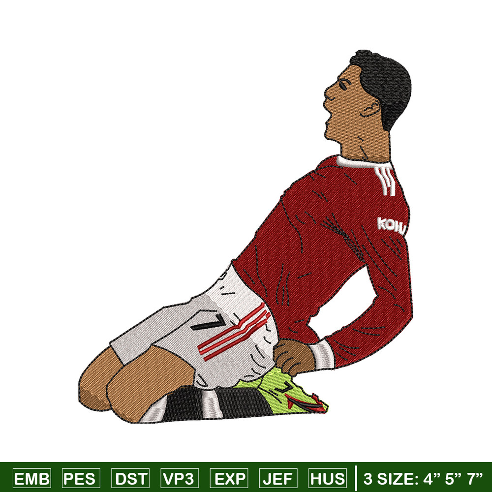 Cristiano Ronaldo embroidery design, Cristiano Ronaldo embroidery, logo design, Embroidery shirt, Instant download.jpg