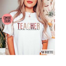 personalized teacher shirt, gift for teachers, teacher team tee, teacher name, back to school, teacher appreciation, cus