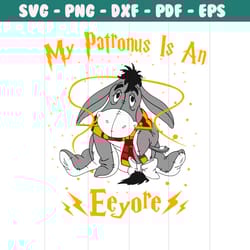 my patronus is an eeyore witch vibes svg graphic file