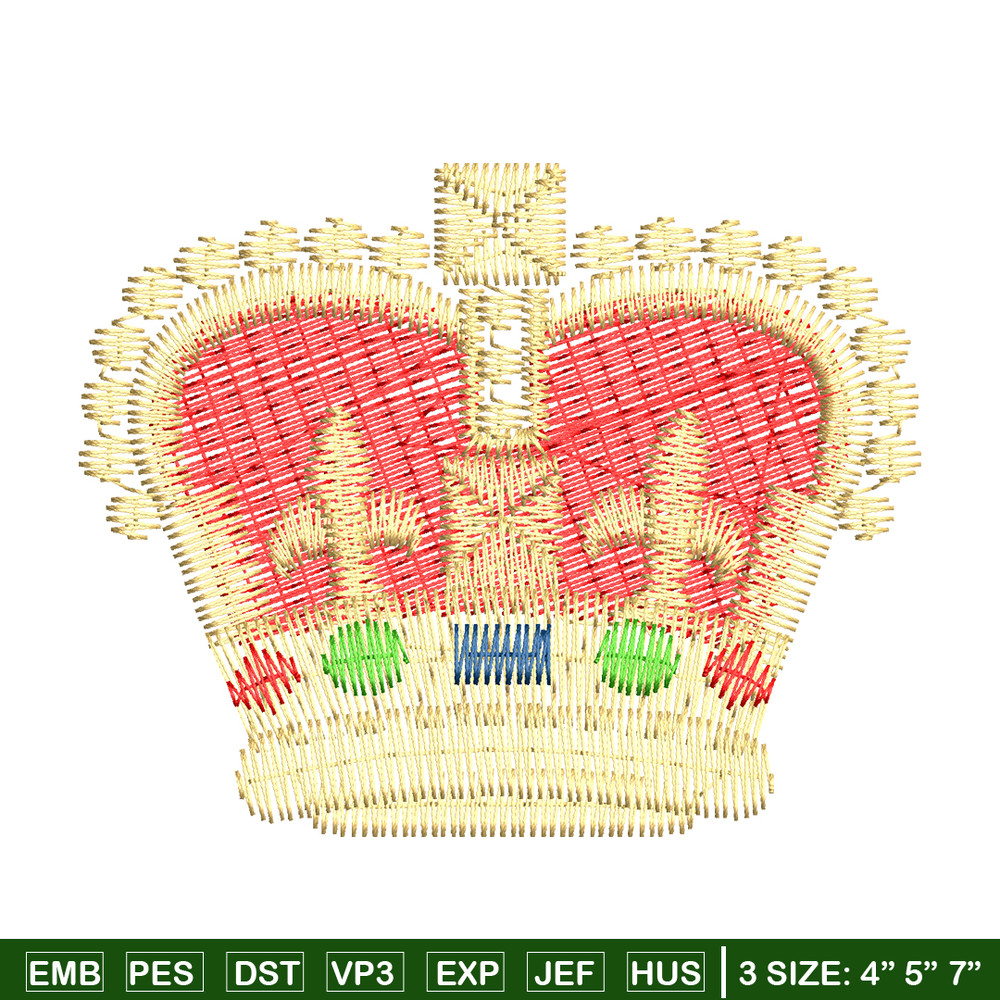 Crown embroidery design, Crown logo embroidery, logo design, Embroidery shirt, logo shirt, Instant download.jpg