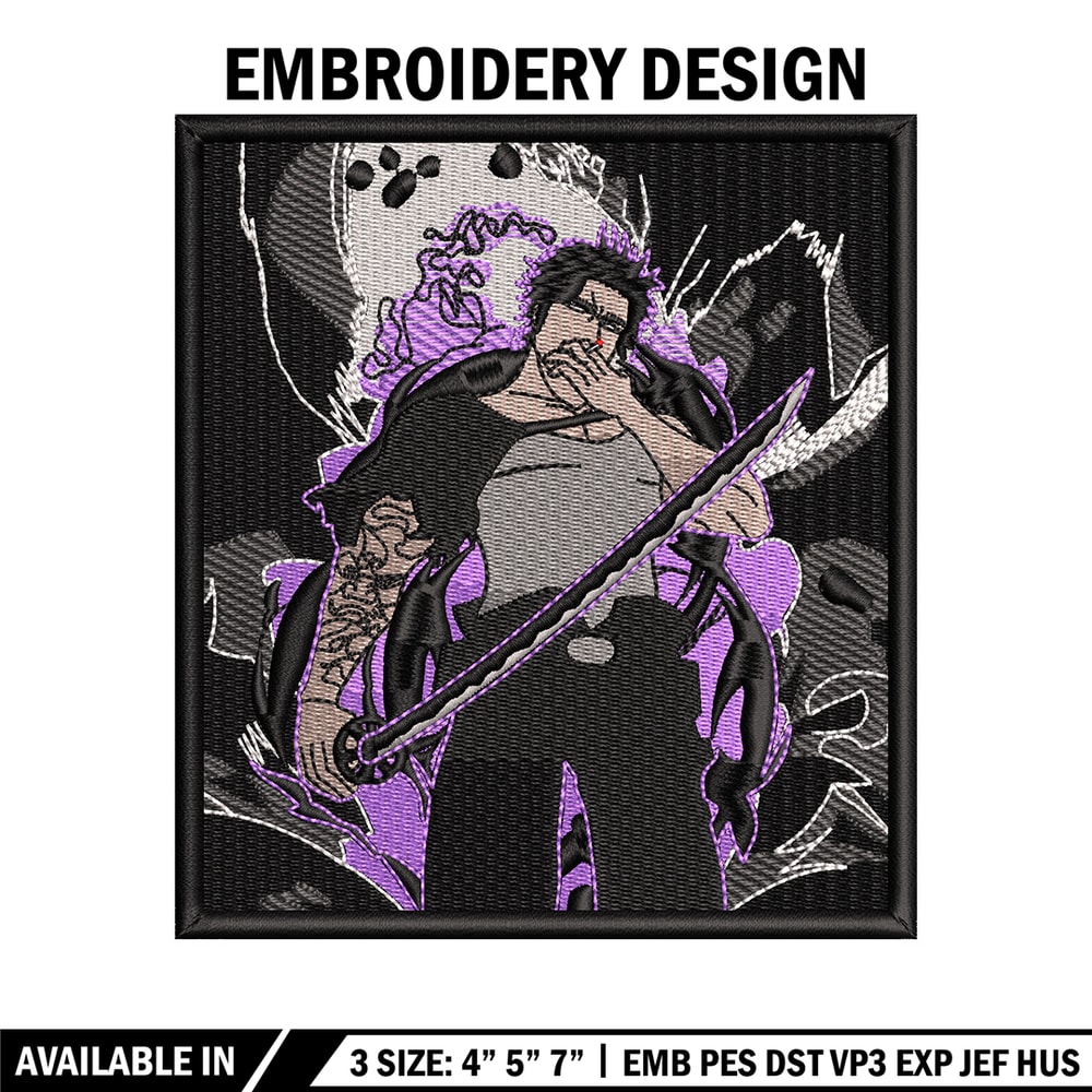 Yami box embroidery design, Black clover embroidery, Anime design, Embroidery shirt, Embroidery file, Digital download.jpg