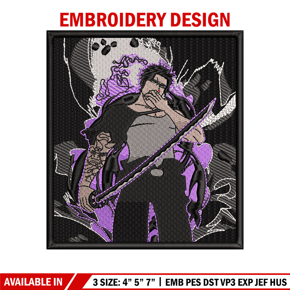 Yami box embroidery design, Black clover embroidery, Anime design, Embroidery shirt, Embroidery file, Digital download.jpg