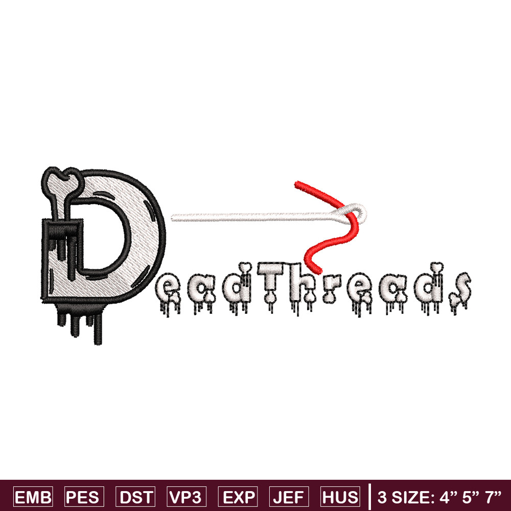 Death logo embroidery design, Death logo embroidery, logo design, Embroidery shirt, logo shirt, Instant download.jpg