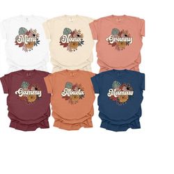 custom grandma shirt, new grandma gift, mothers day gift, grandma birthday gift, minimalist grandma, gammy, nana, abuela