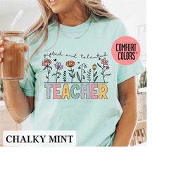 gifted teacher shirt, gifted teacher gift, back-to-school shirt, teacher gift, teacher appreciation, gifted and talented