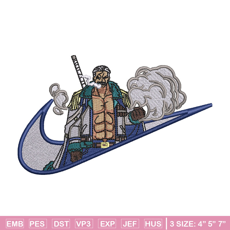 Smoker nike embroidery design, One piece embroidery, Nike design, Embroidery shirt, Embroidery file, Digital download.jpg