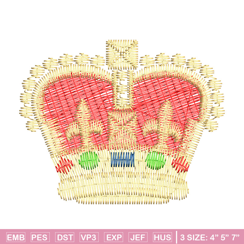 Crown embroidery design, Crown logo embroidery, logo design, Embroidery shirt, logo shirt, Instant download.jpg