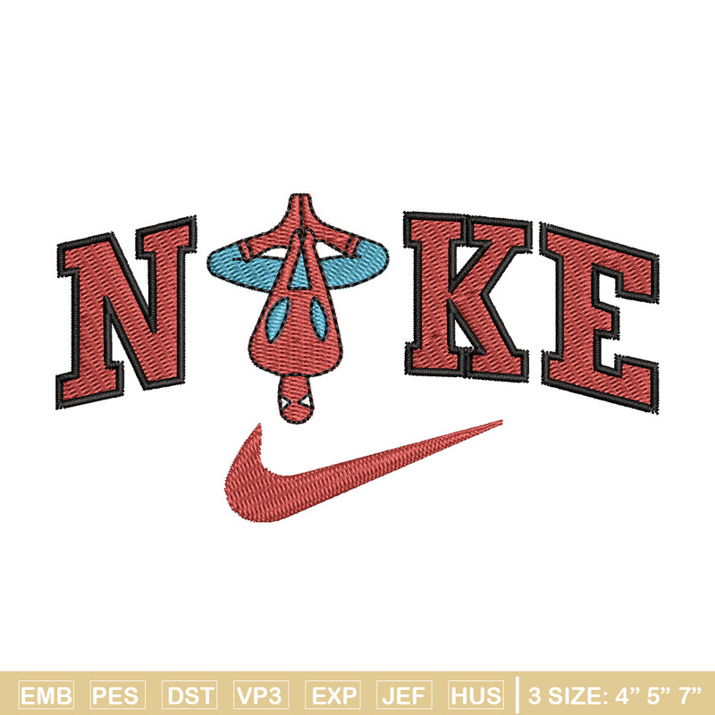 Spiderman nike embroidery design, Spiderman embroidery, Nike design, Embroidery shirt, Embroidery file, Digital download.jpg
