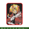 Edward Elric embroidery design, Fullmetal Alchemist embroidery, Logo design, anime design, anime shirt, Digital download.jpg