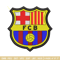 Fc Barcelona logo embroidery design, logo embroidery, logo design, Embroidery shirt, football shirt, Instant download.jpg