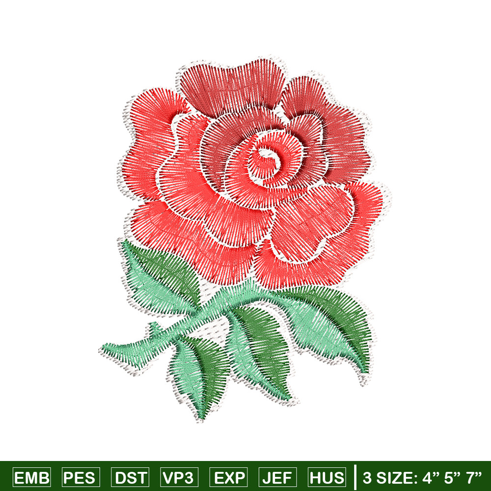 Flower Rose embroidery design, Flower Rose logo embroidery, logo design, Embroidery shirt, logo shirt, Instant download.jpg