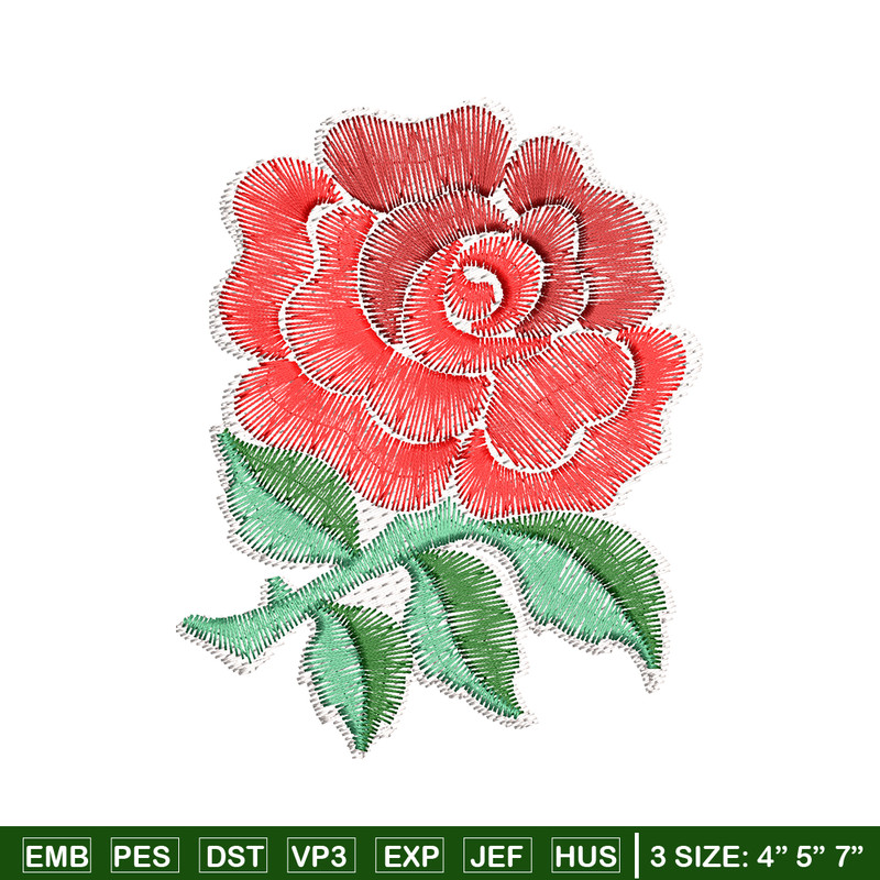 Flower Rose embroidery design, Flower Rose logo embroidery, logo design, Embroidery shirt, logo shirt, Instant download.jpg