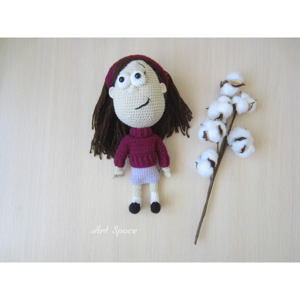 knitted doll - mabel - gravity falls - doll - girl - toy -2.JPG