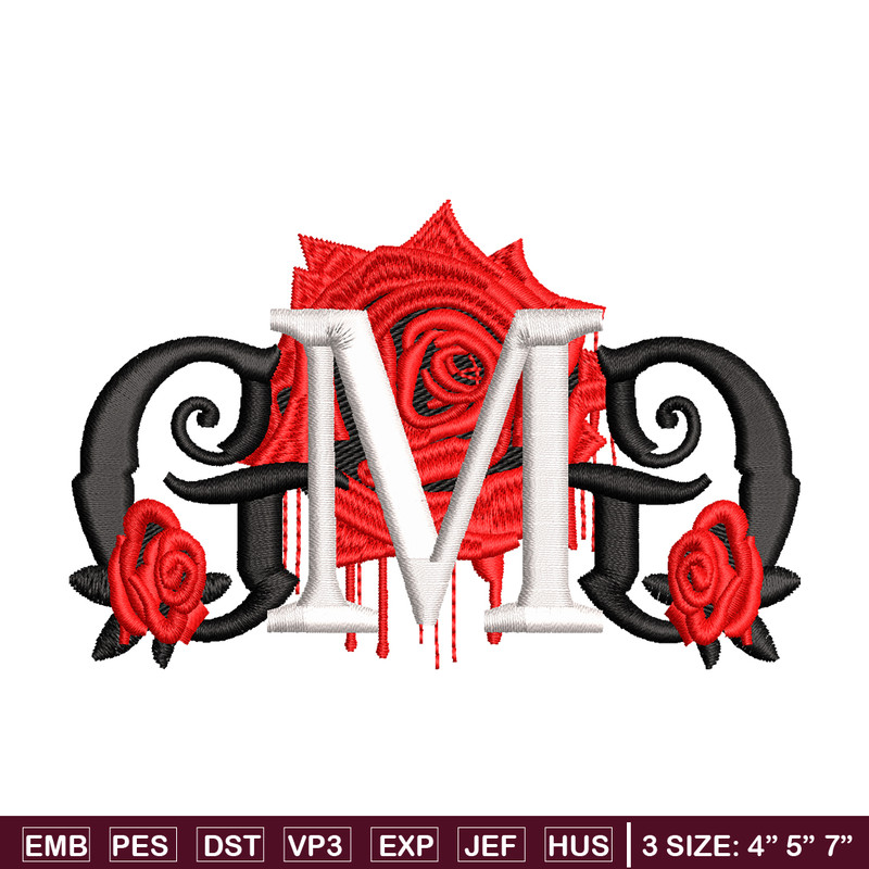 GMD Logo embroidery design, GMD embroidery, logo design, Embroidery file, logo shirt, Embroidery shirt, Instant download.jpg