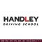 Handley Driving school logo embroidery design, logo embroidery, Embroidery file, logo design, Instant download.jpg