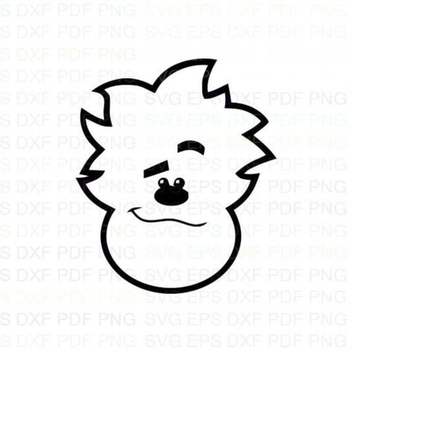 Wreck Face Wreckit_Face_Wreck_It_Ralph Outline Svg Dxf Eps Pdf Png, Cri - Inspire ...