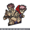 Sukuna x yuji embroidery design, Jujutsu embroidery, Anime design, Embroidery shirt, Embroidery file, Digital download.jpg
