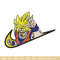 Swoosh goku embroidery design, Dragonball embroidery, Anime design, Embroidery file, Embroidery shirt, Digital download.jpg