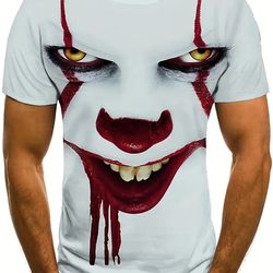 halloween clown 3d print men's t-shirt.jpg
