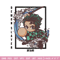 Tanjiro chibi embroidery design, Tanjiro embroidery, Embroidery shirt, Embroidery file, Anime design, Digital download.jpg