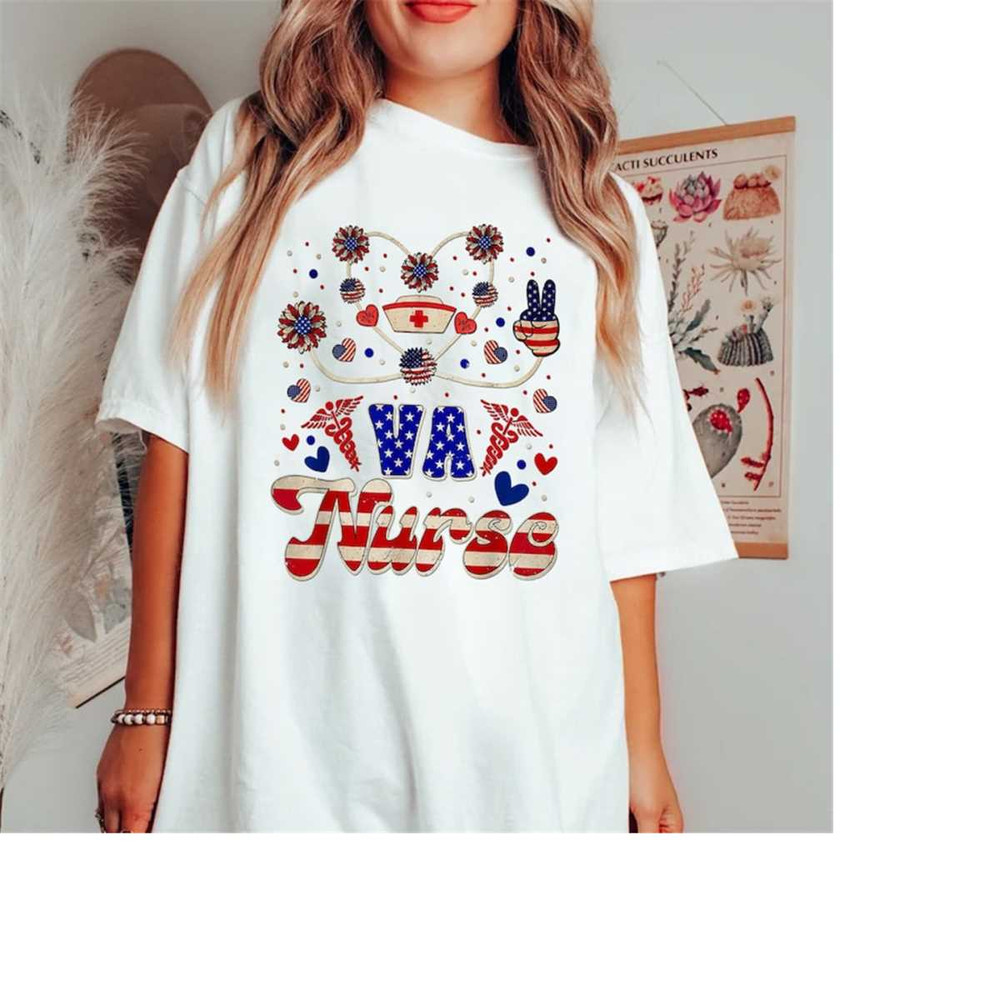 MR-16102023145356-nurse-shirt-4th-of-july-va-nurse-american-flag-sunflower-white.jpg