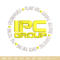 IPC Group logo embroidery design, IPC Group embroidery, logo design, logo shirt, Embroidery file, Instant download.jpg