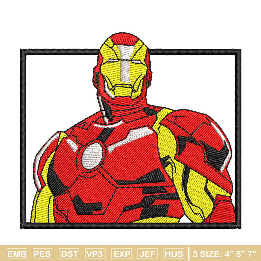 Iron Man embroidery design, Iron Man embroidery, embroidery file, movie design, movie shirt, Digital download.jpg