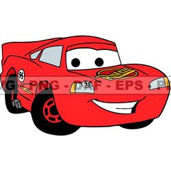 Disney Pixar's Cars png, Cartoon Customs SVG, EPS, PNG, DXF 195
