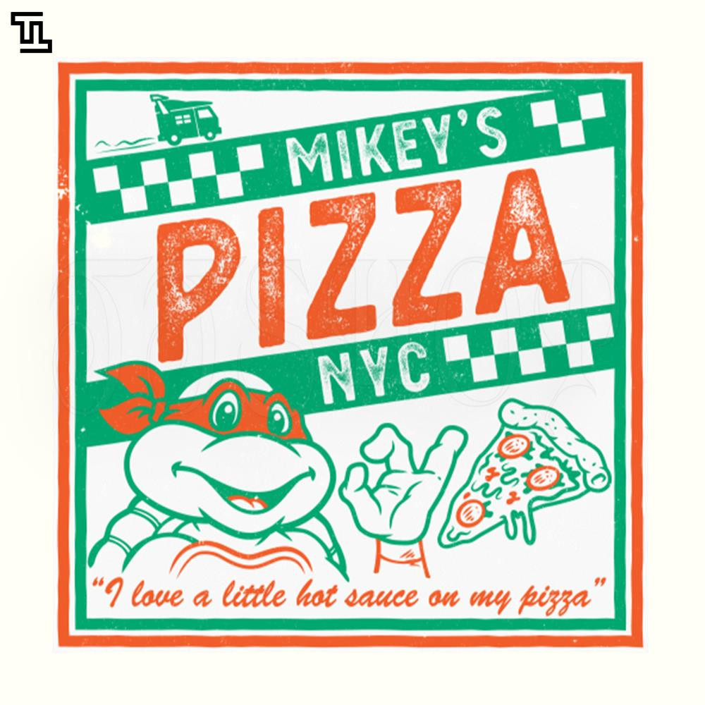 TTK425-Mikeys Ninja Turtles Pizza Takeout - I like a little Hot Sauce - Retro 90s Comic Cartoon PNG.jpg