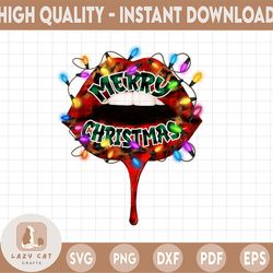 Merry Christmas Lips PNG, Sublimation Design, Digital Download, Lips Png, Christmas Lips, Christmas Lips Png, Merry Chri