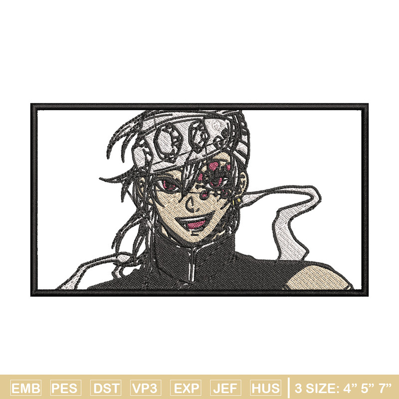 Tengen embroidery design, Tengen embroidery, Anime design, Embroidery shirt, Embroidery file, Digital download.jpg