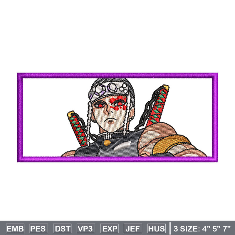 Tengen box embroidery design, Demon slayer embroidery, Anime design, Embroidery shirt, Embroidery file, Digital download.jpg