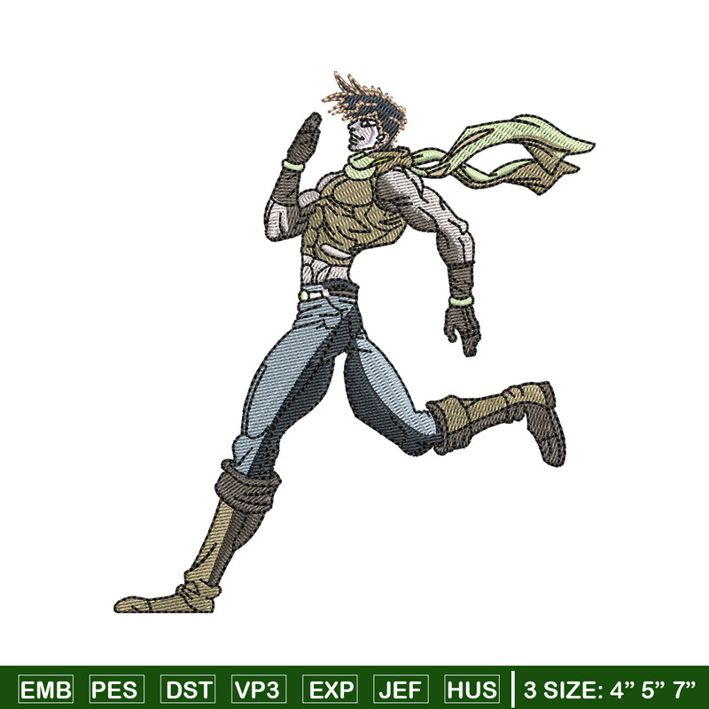 Joseph joestar embroidery design, Joseph joestar embroidery, logo design, Embroidery shirt, logo shirt, Instant download.jpg