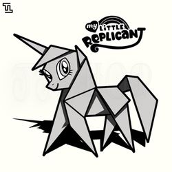 my little replicant blade runner 80s cartoon my little pony mashup cartoon png