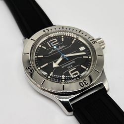 Vostok Amphibia 2416 Black 200M 120695 Brand New men's mechanical automatic watch