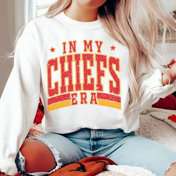 Comfort Colors In My Chiefs Era Sweatshirt, T-Shirt, Hoodie, American  Football, Gift For Fan 2709Smcl02