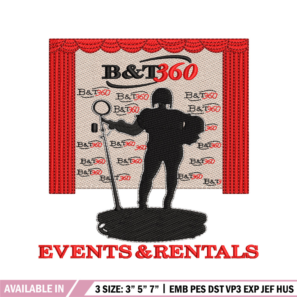 B&T 360 logo embroidery design, B&T 360 embroidery, logo design, embroidery file, logo shirt, Digital download..jpg