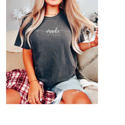 comfort colors made to teach t-shirt for teacher,back to school shirt,teacher appreciation tee,first day of school teach