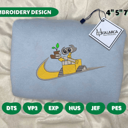nike wall-e embroidered sweatshirt - embroidered sweatshirt/ hoodies
, embroidery files, embroidery machine design