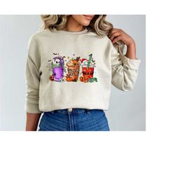 hallothanksmas sweatshirt, happy hallothanksmas shirt, christmas sweatshirt, thanksgiving sweatshirt, halloween sweatshi