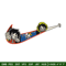 Luffy Funny Nike embroidery design, One Piece embroidery, logo design, anime shirt, Embroidery shirt, Instant download.jpg