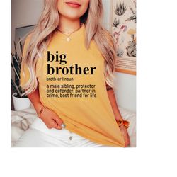 comfort colors brother definition shirt, brother shirt, sibling shirt, gift for brother, brother love tee, funny brother