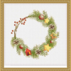 Christmas wreath. Cross-stitch. DIY 6.jpg