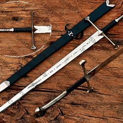 lord of the rings narsil sword replica - elven craftsmanship, museum-quality collectible