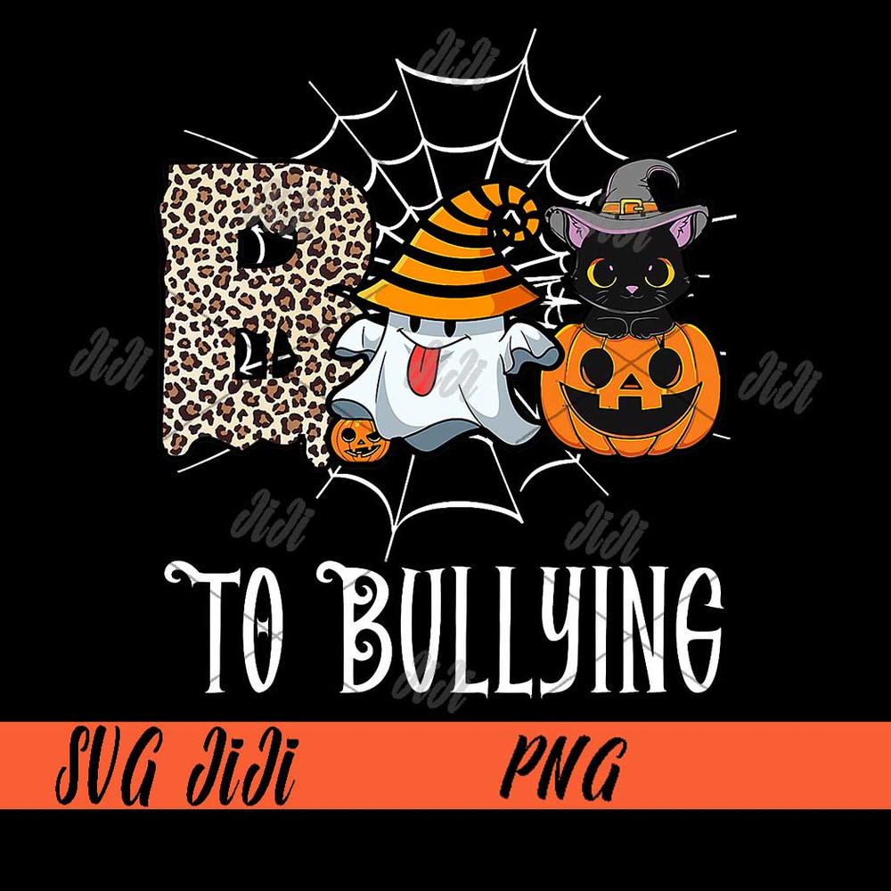 Boo-Anti-Bullying-PNG,-Funny-Halloween-2023-Orange-Unity-Day-PNG,-Boo-To-Bullying-PNG.jpg