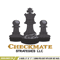 Checkmate Logo embroidery design, Checkmate Logo embroidery, embroidery file, logo design, logo shirt, Digital download.jpg
