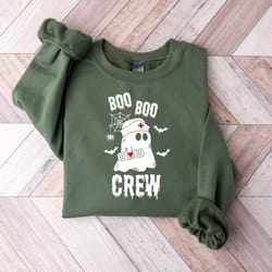 boo shirt, boo crew sweatshirt, halloween shirt, cute halloween shirts, halloween nurse shirts, funny halloween shirts,